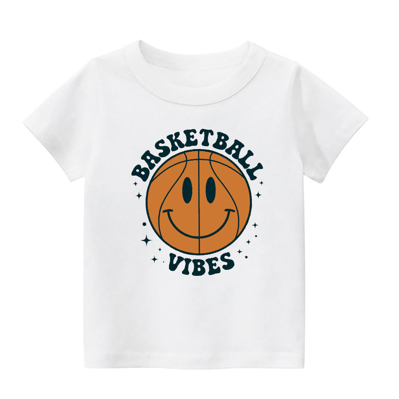 Basketball Vibes Sports Kids Shirt