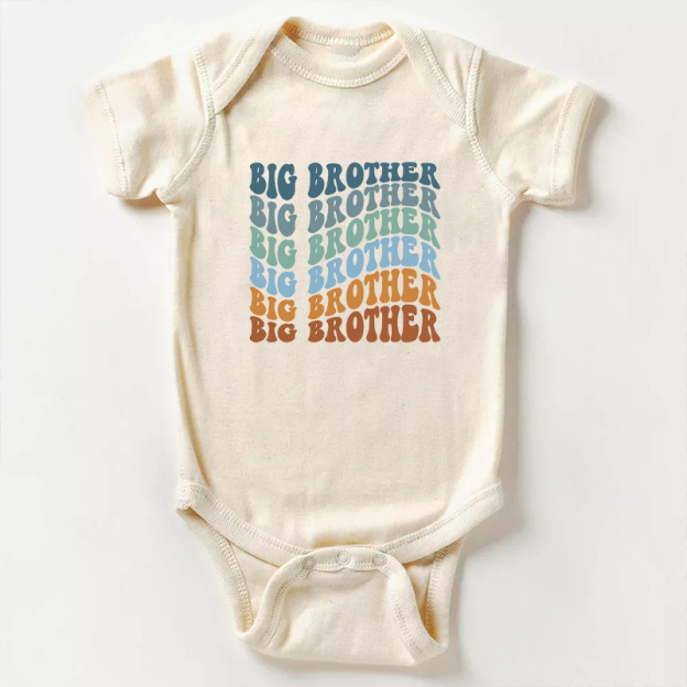 Retro Big Brother Baby Bodysuit