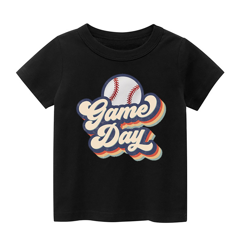 Baseball Game Day Sports Kids Shirt