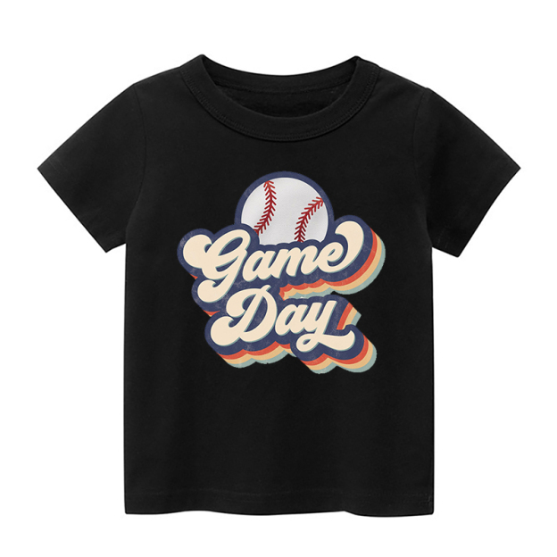 Baseball Game Day Sports Kids Shirt