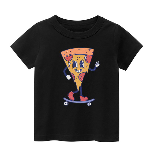 Skating Pizza Kids Shirt