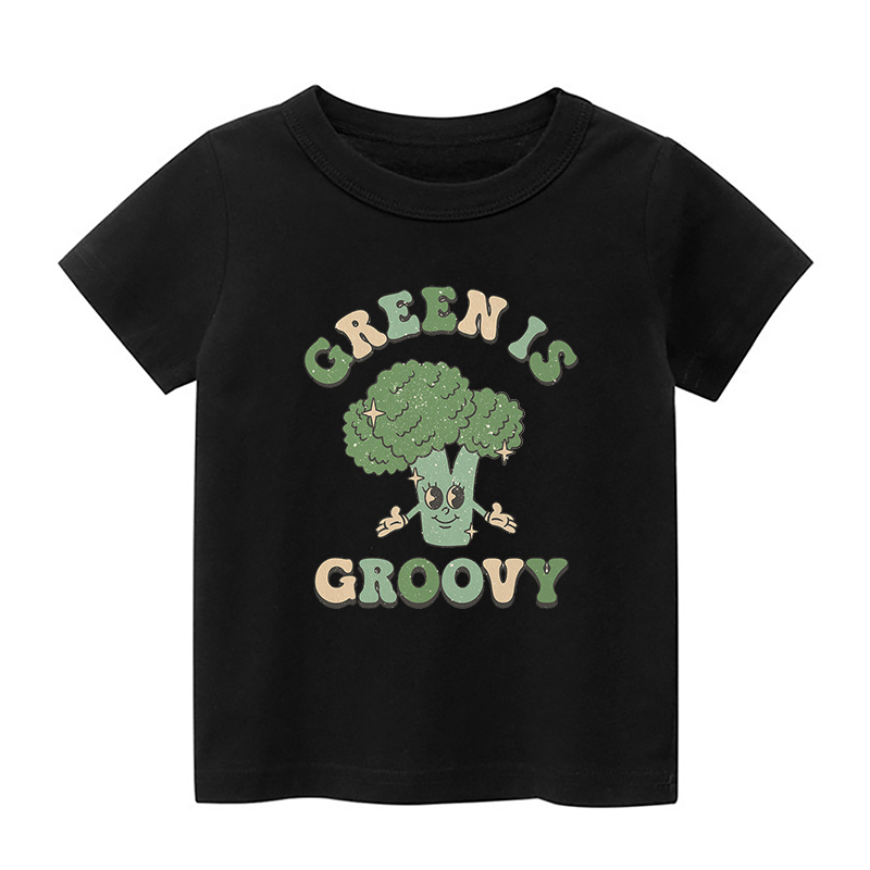 Green Is Groovy Kids Shirt