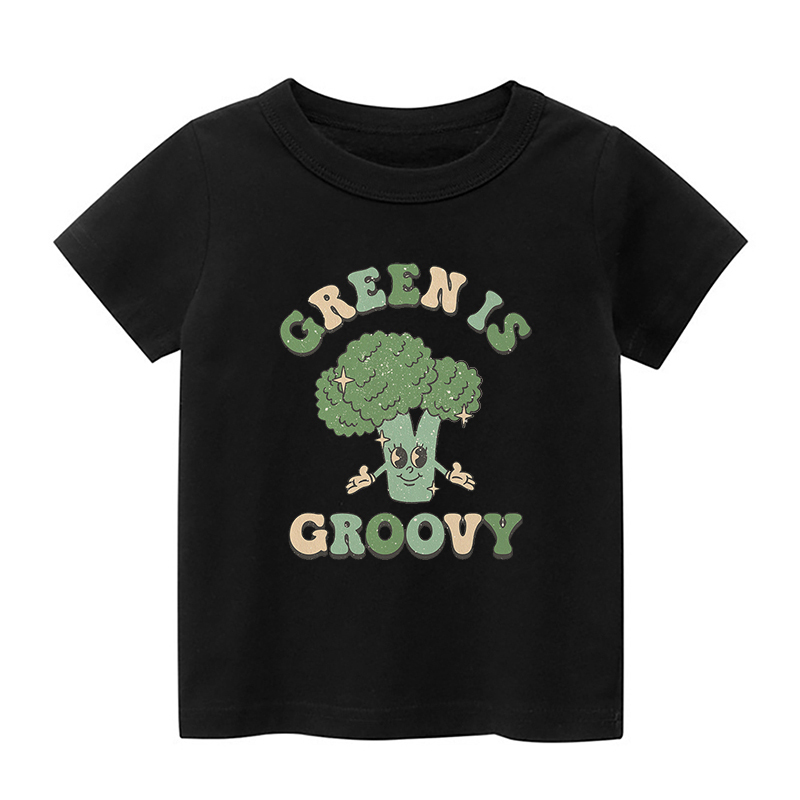 Green Is Groovy Kids Shirt