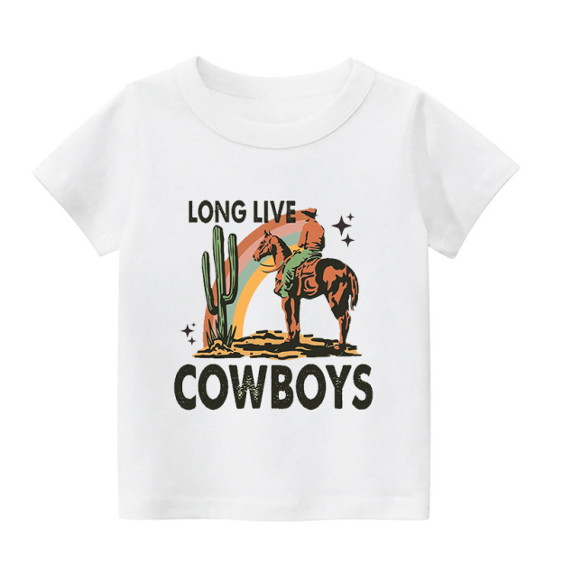 Long Live Cowboys Kids Shirt