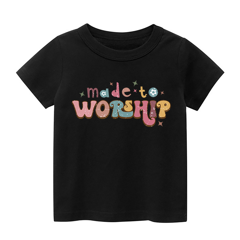 Made To Worship Kids Shirt