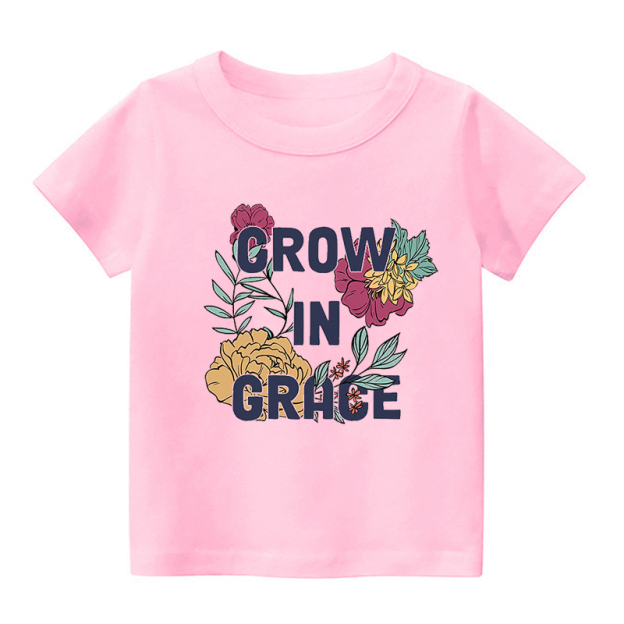 Grow In Grace Kids Shirt