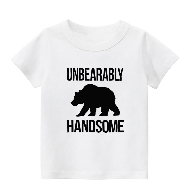 Unbearably Handsome Kids Shirt