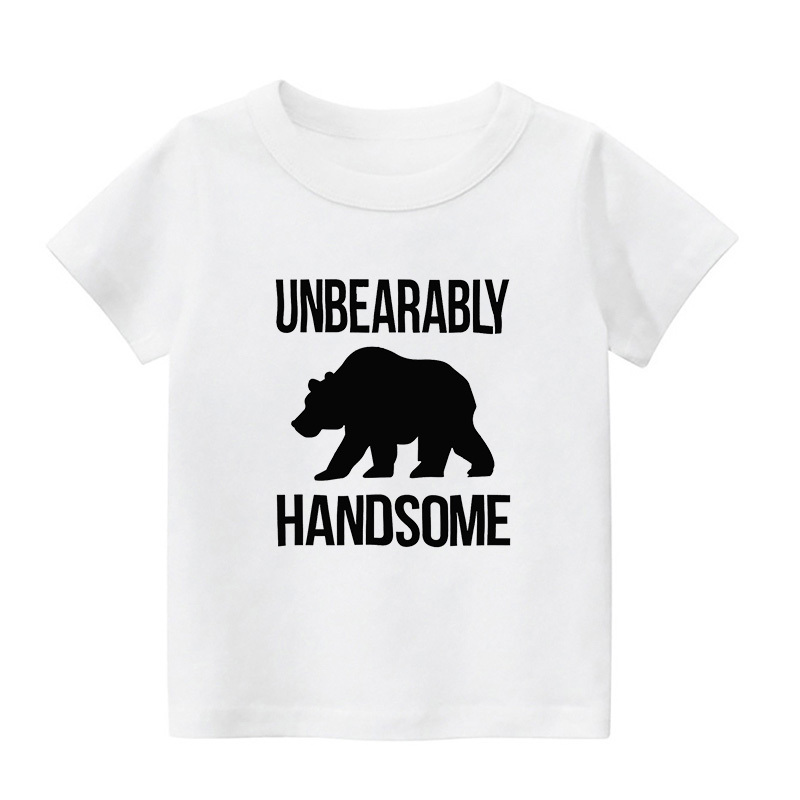 Unbearably Handsome Kids Shirt