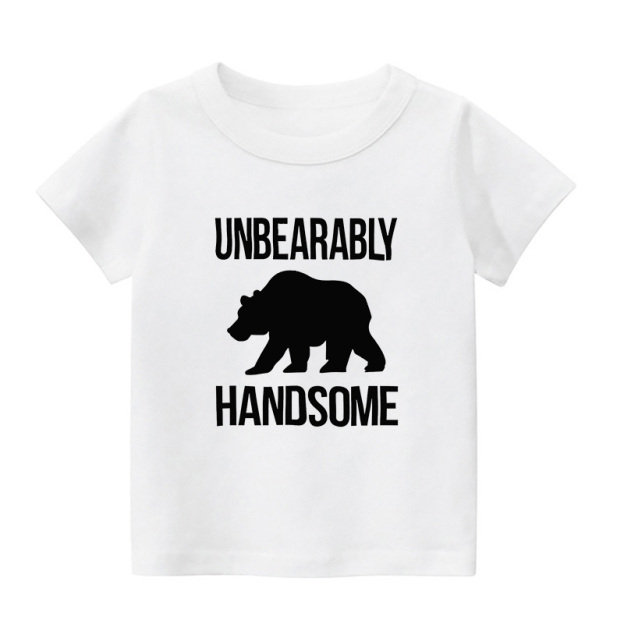 Unbearably Handsome Kids Shirt