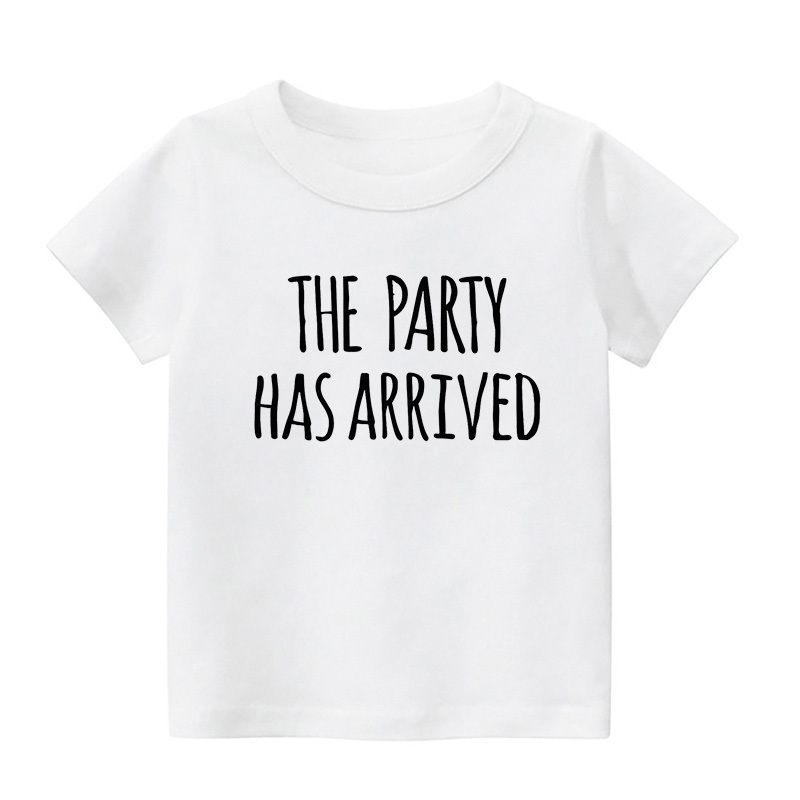 The Party Has Arrived Kids Shirt