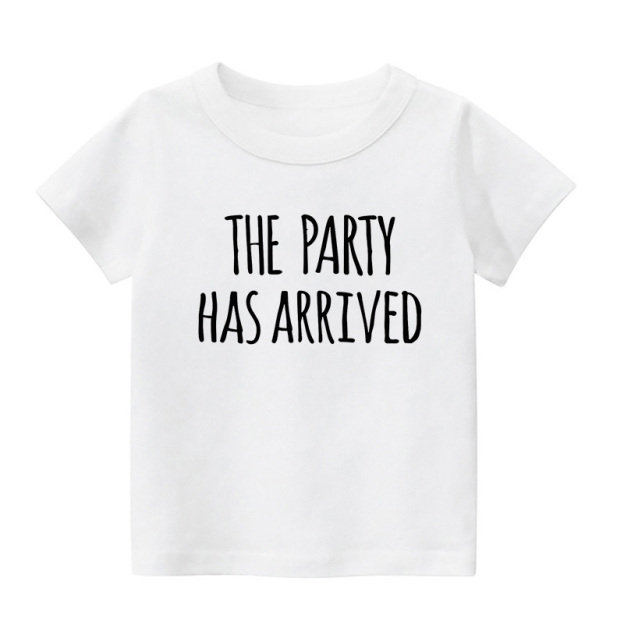 The Party Has Arrived Kids Shirt