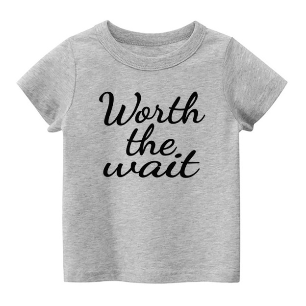 Worth The Wait Kids Shirt