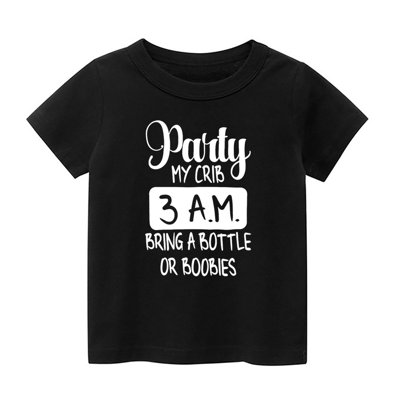 Party At My Crib Kids Shirt