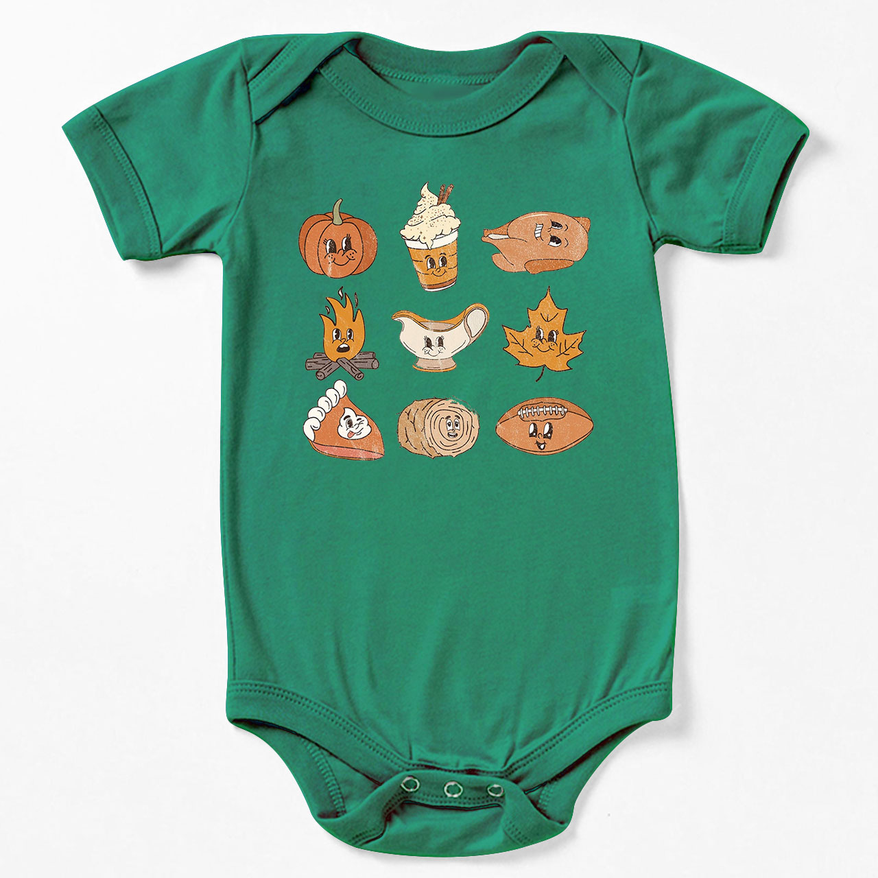 Autumn Natural Halloween Baby Bodysuit