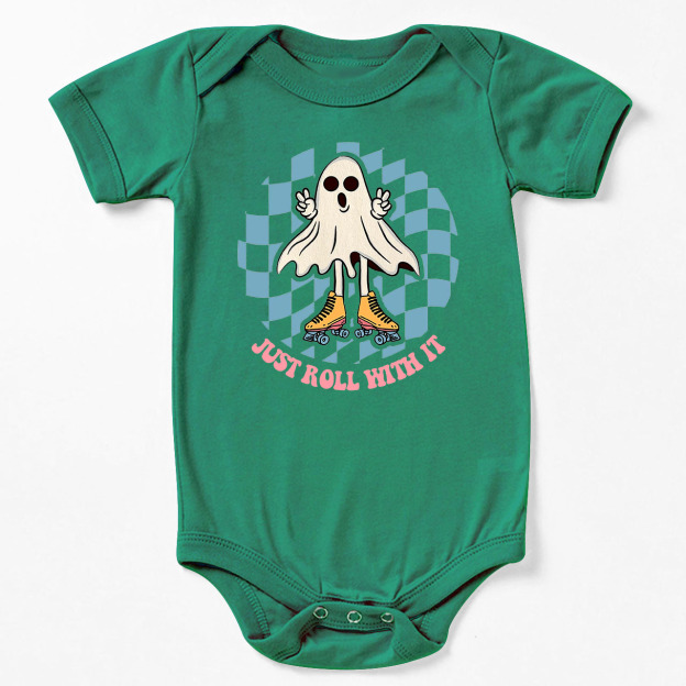 Just Roll With It Halloween Baby Bodysuit