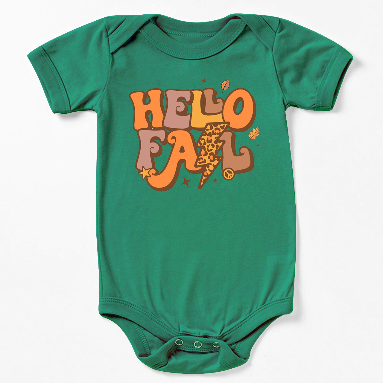 Hello Fall Cute Baby Bodysuit