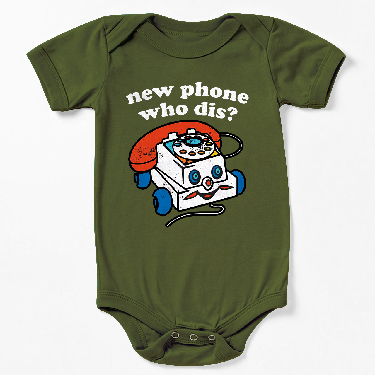 New Phone Who Dis Bodysuit