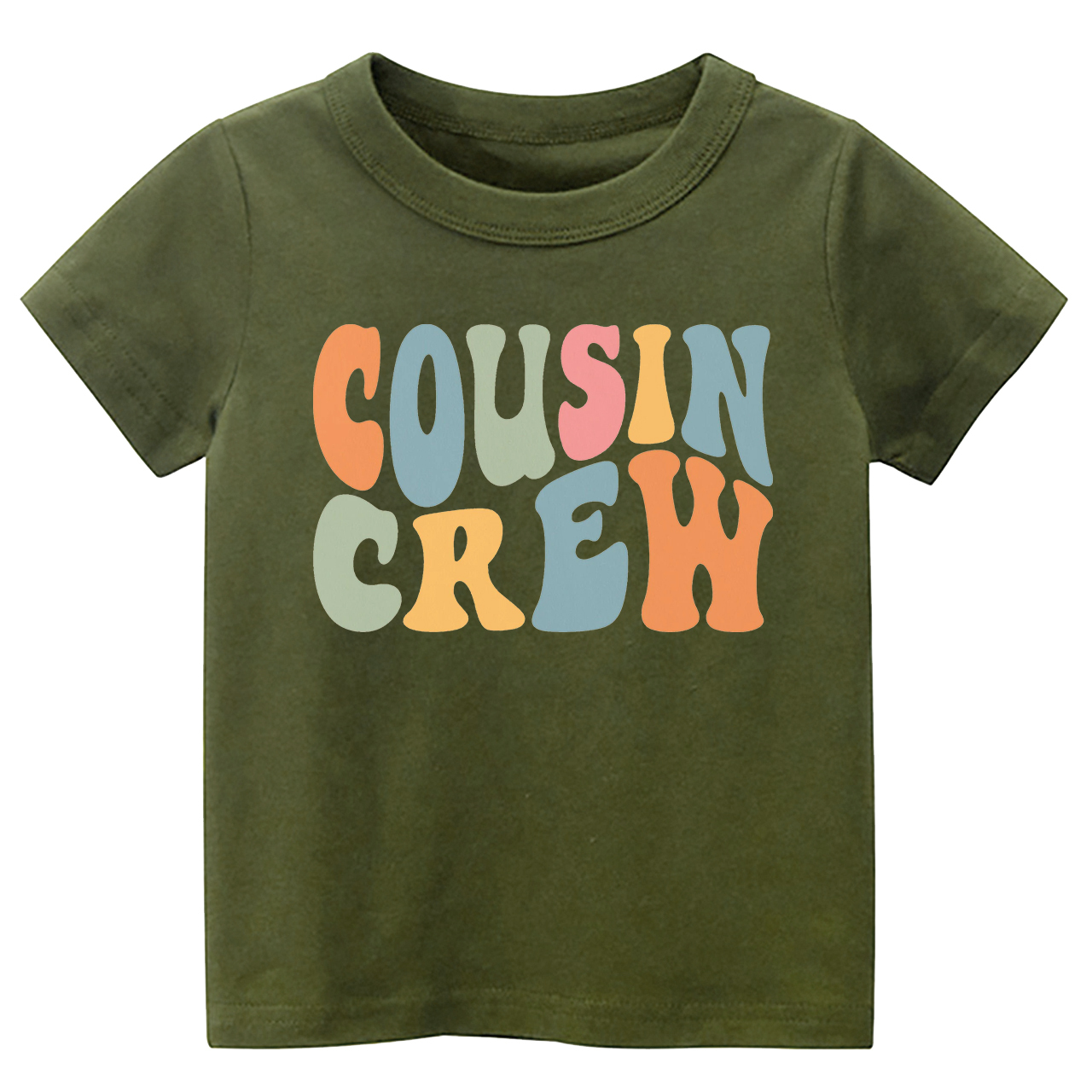 Retro Cousin Crew Shirts For Kids