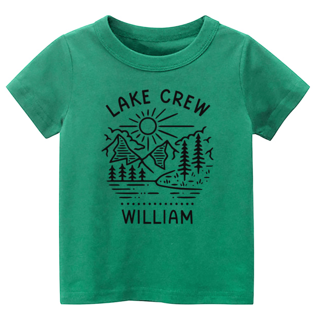Custom Lake Crew Kids Shirt 