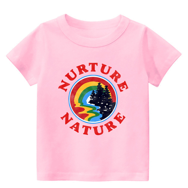 Nurture Nature Earth Day Kids T-Shirt