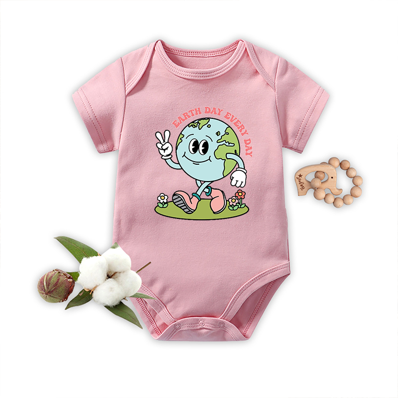 Earth Day Every Day Yeah Bodysuit For Baby