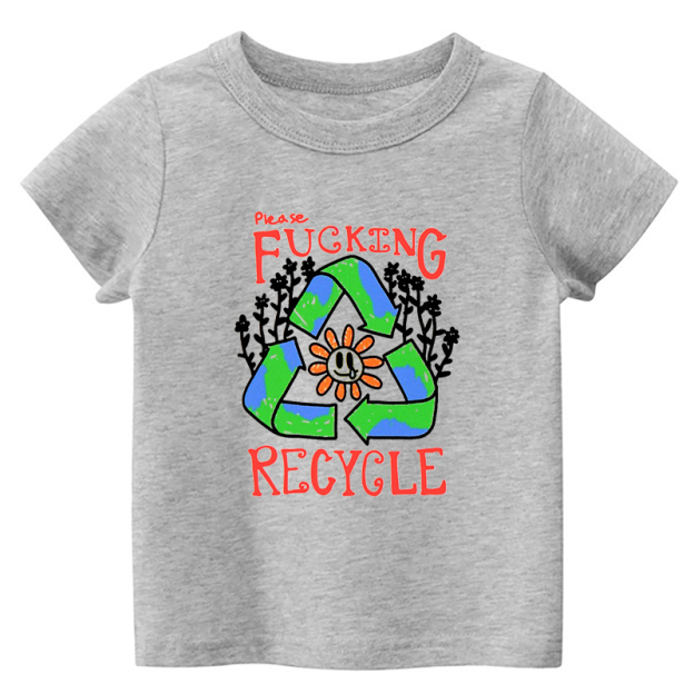 Please F**king Recycle Toddler Shirt