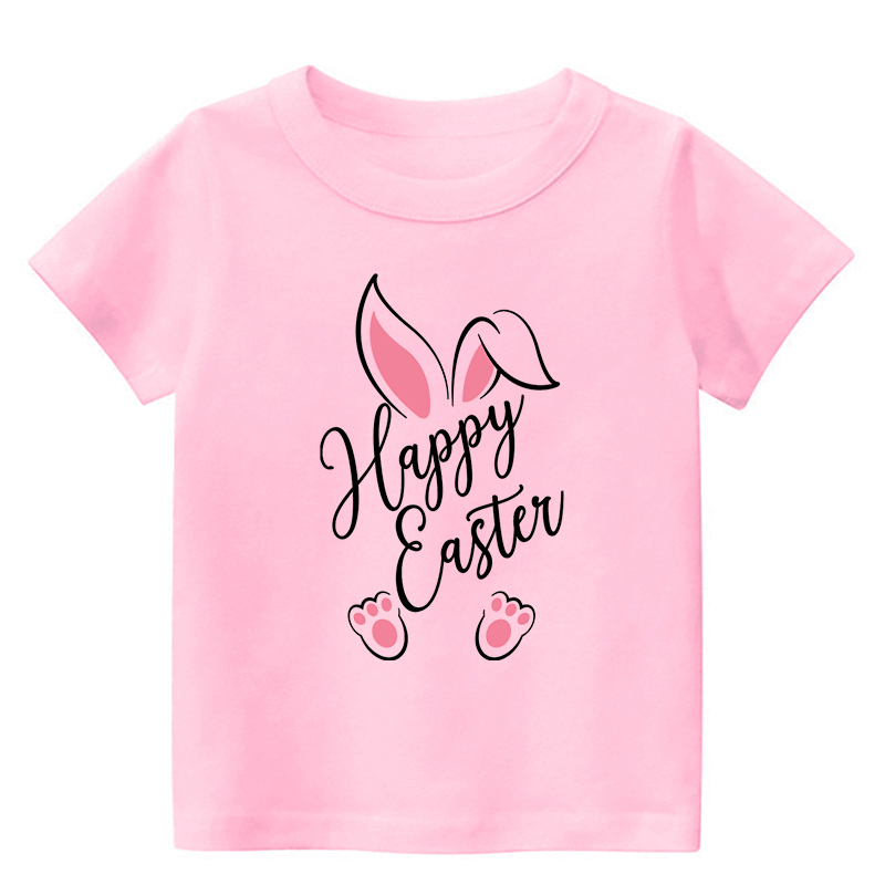 Happy Easter Pink&Blue Toddler Shirt