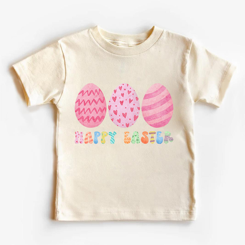 Happy Easter Eggs Toddler Shirt