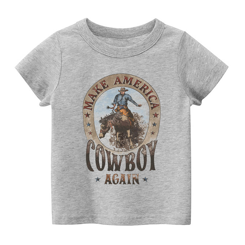 Make America Cowboy Again Toddler Shirt