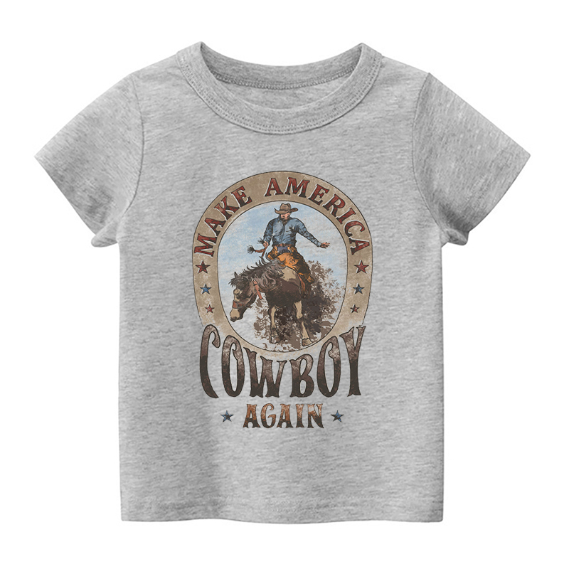 Make America Cowboy Again Toddler Shirt