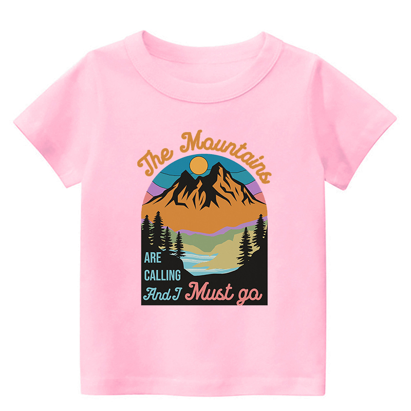 The Mountains Are Calling Toddler Shirt