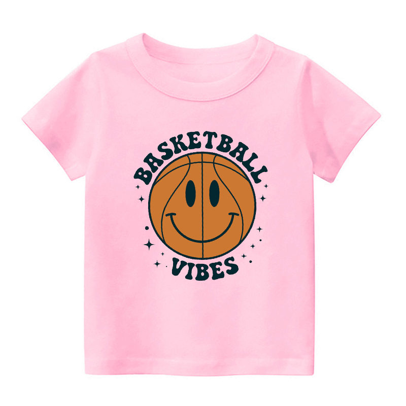 Basketball Vibes Sports Kids Shirt
