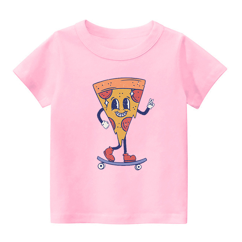 Skating Pizza Kids Shirt