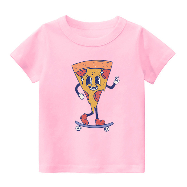 Skating Pizza Kids Shirt