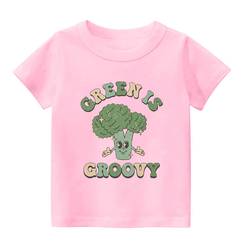 Green Is Groovy Kids Shirt