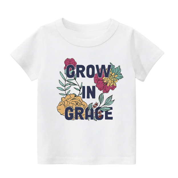 Grow In Grace Kids Shirt