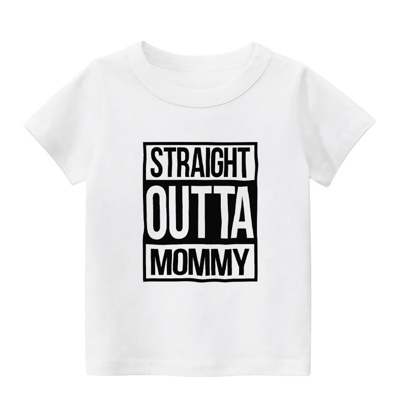 Straight Outta Mommy Kids Shirt