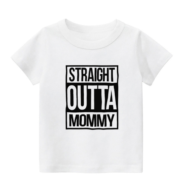 Straight Outta Mommy Kids Shirt