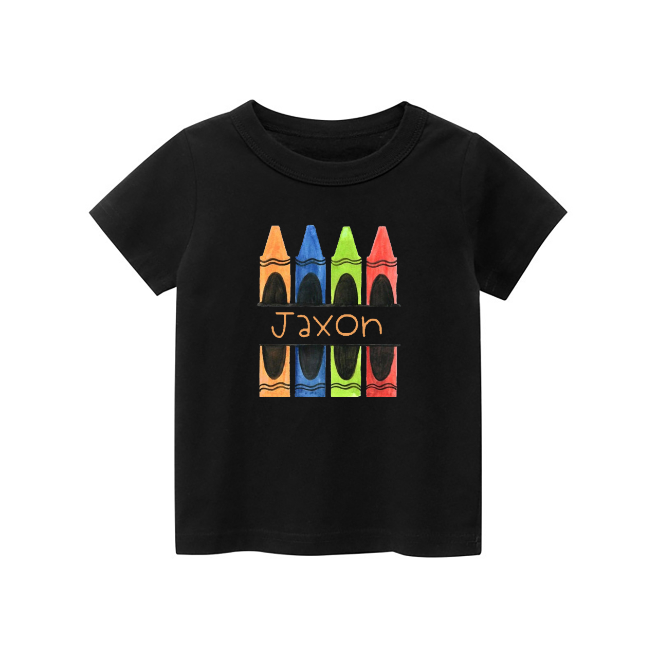 Personalized Colored Pencils Name T-Shirts