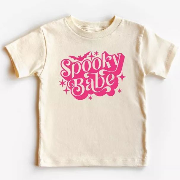 Spooky Babe, Kids Halloween Shirt