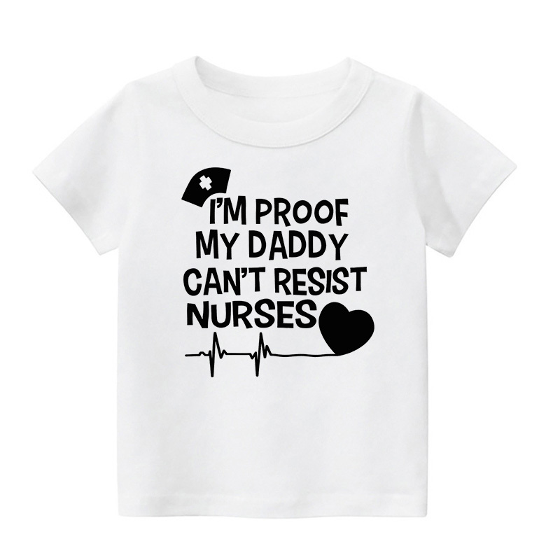 Daddy Can't Resist Nurses Kids Shirt 7 Sale-Beepumpkin™