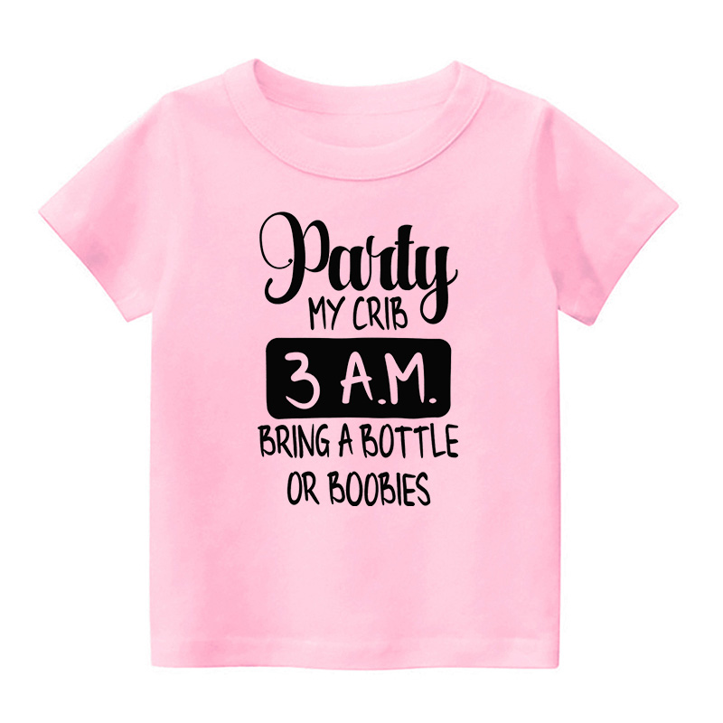 Party At My Crib Kids Shirt
