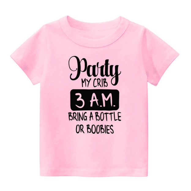 Party At My Crib Kids Shirt