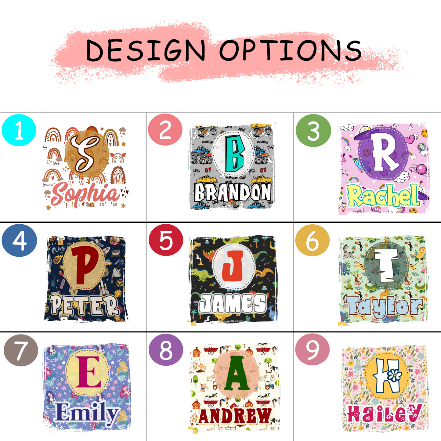 Personalized Graffiti Kids Name Tote Bag