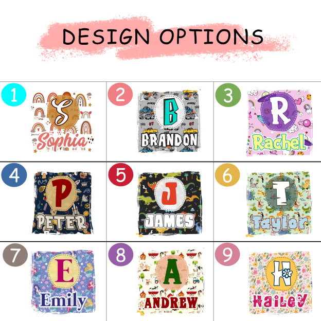 Personalized Graffiti Kids Name Tote Bag