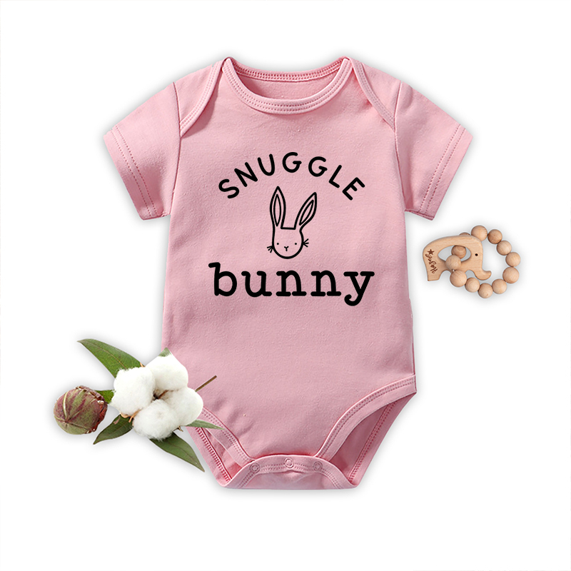 Snuggle Bunny Easter Baby Bodysuit