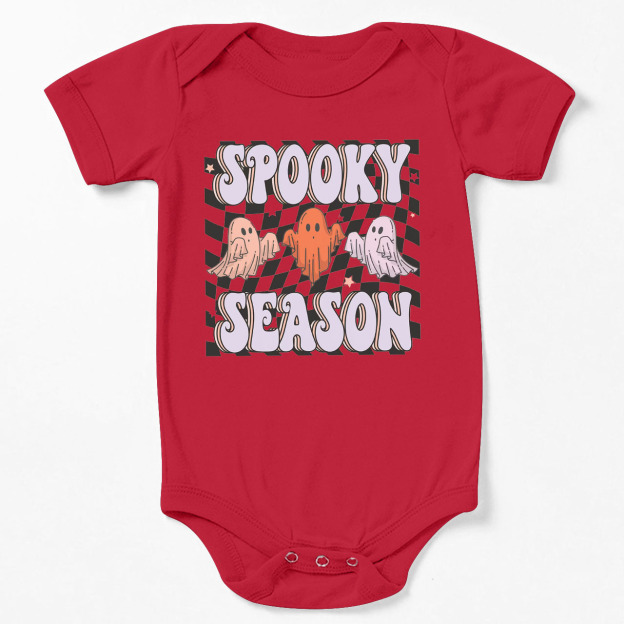 Spooky Season - Retro Halloween Baby Bodysuit