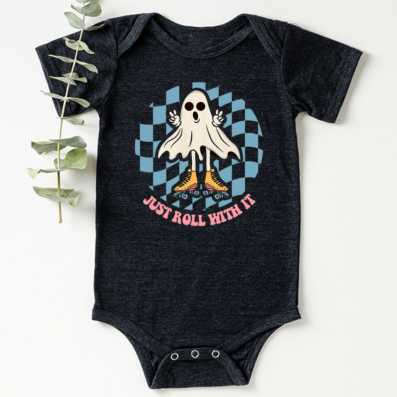 Just Roll With It Halloween Baby Bodysuit