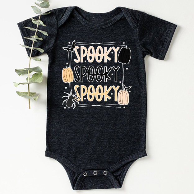 Spooky Spooky Spooky - Halloween Baby Bodysuit
