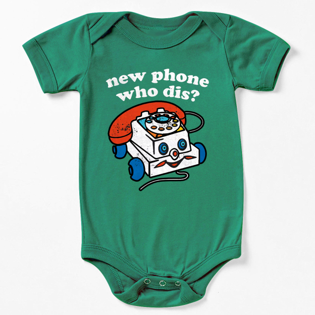 New Phone Who Dis Bodysuit